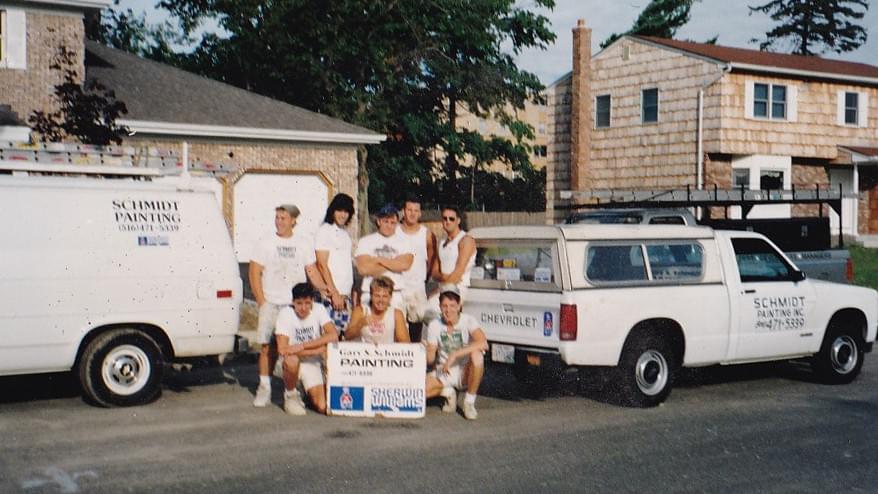 The Schmidt Painting crew in 1986